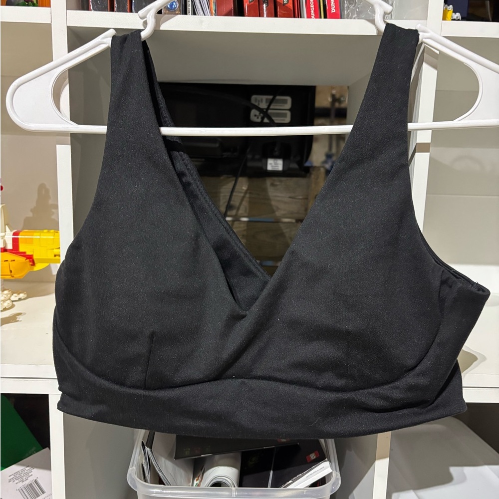 Victoria's Secret Black Plunge Bralette